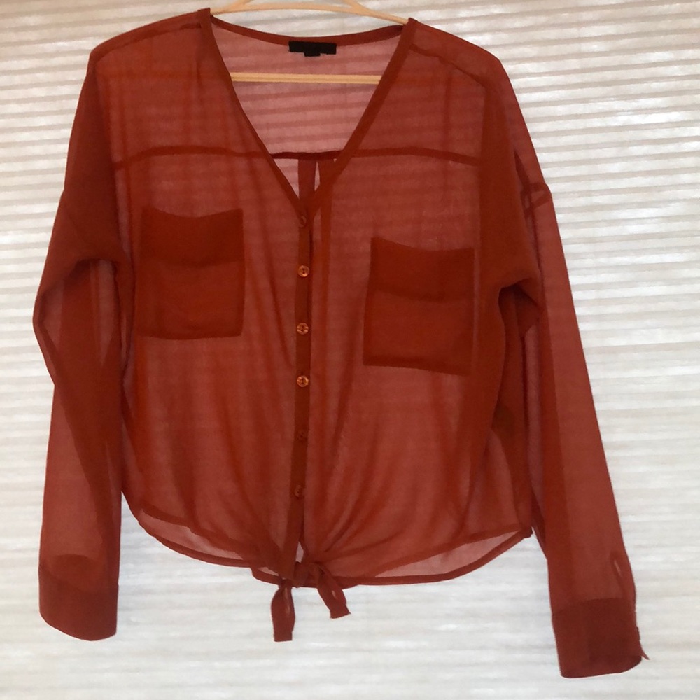 chiffon shirt! perfect condition